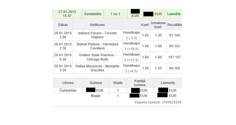 4UBestBets's tweet image. Labrīt ! Ceļamies ar skaistu skatu! Mūsu NBA kombinētā vakardienas likme iziet 100%