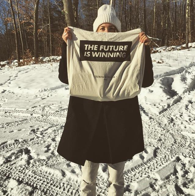 It's not a Tuesday without a tote bag <a href="/shes_got_soul/">SHES GOT SOUL</a> #surfacetoair #s2atbt #thefutureiswinning