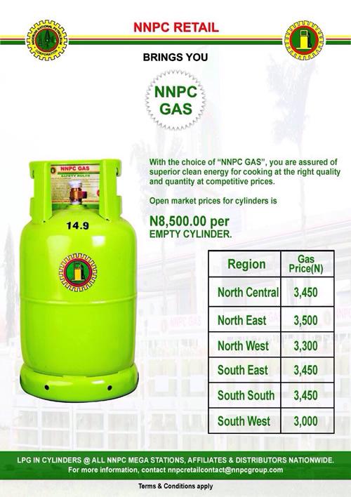nnpcgasNG's tweet photo. Best quality and affordable cooking gas now available in mega stations near you. #CookingGas #NNPC http://t.co/fpqRWOA7Cp