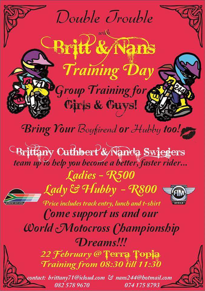 Training by 2 of the fastest mx ladies out there #mx4life