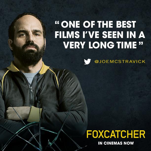 Nominated for 5 Oscars, experience the unmissable #FOXCATCHER this #EEWednesday
