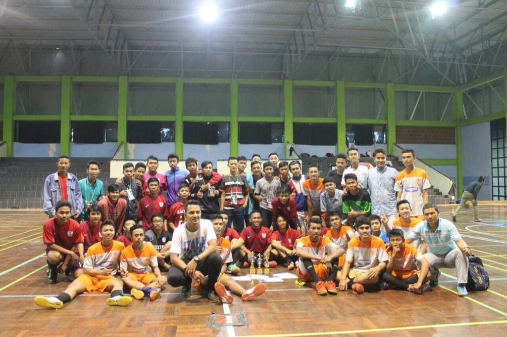 Ini foto saat pertandingan final futsal hari kamis kemarin ya!