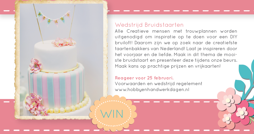hobbybeurs's tweet photo. Doe mee met onze taarten bak wedstrijd en maak kans op mooie prijzen! http://t.co/aR2zflO6D6