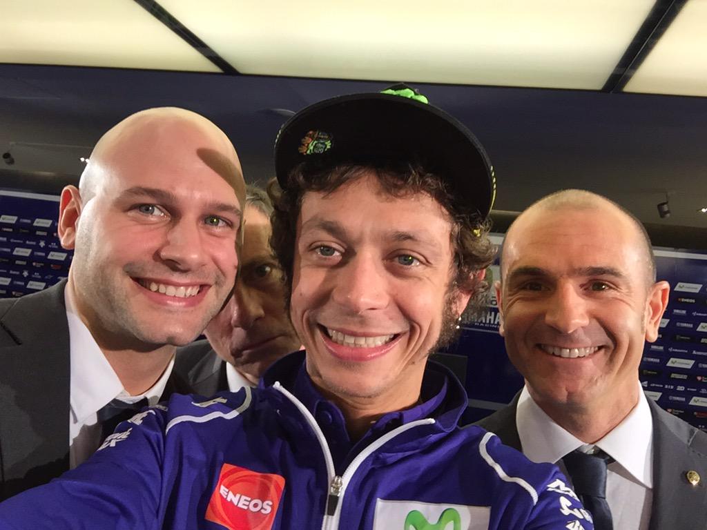 ValeYellow46's tweet photo. Pronti per la presentazione
Ready for the presentation
@YamahaMotoGP live from 11.30 http://t.co/7zX2pOgAkZ