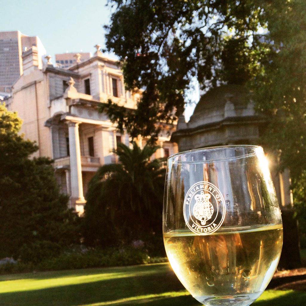 Enjoying <a href="/wheelercentre/">The Wheeler Centre</a> Victorian Premier's Literary Awards at Parliament House. Wonderful evening!