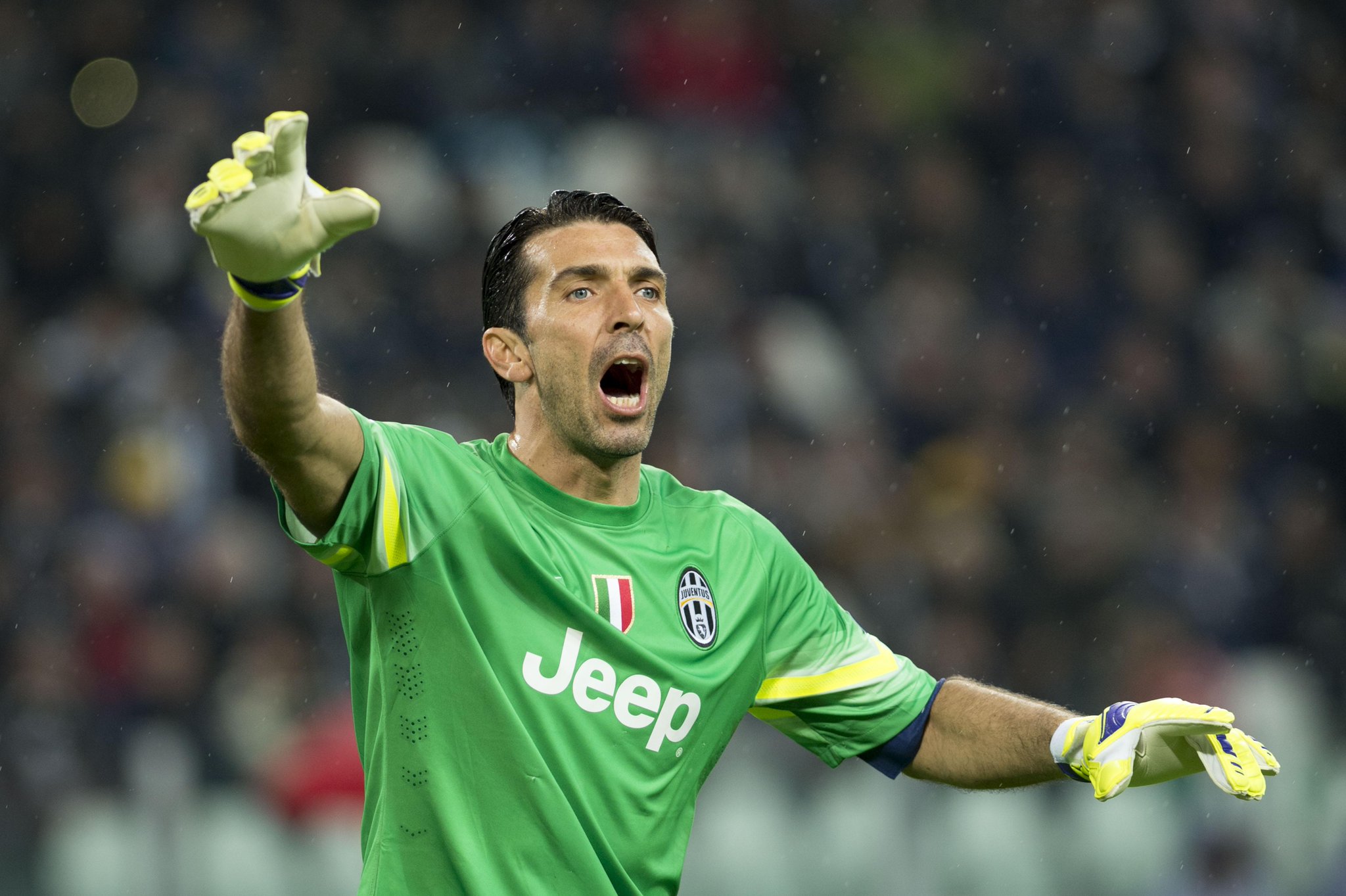 Happy 37th birthday to Gianluigi Buffon. He\s won 5 Serie A titles and starred in Italy\s 2006 World Cup win. Legend. 