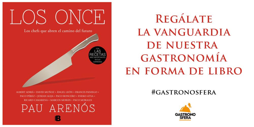 Gastronosfera's tweet image. #Gastronosfera te regala el nuevo libro de Pau Arenós para amantes de la Gastronomía. Haz RT y entra en el sorteo
