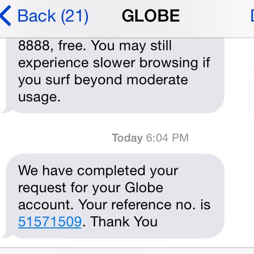 gondalicious's tweet photo. @talk2GLOBE Got this today. I did not request for anything. Please enlighten me. http://t.co/PXKp7X2XLQ