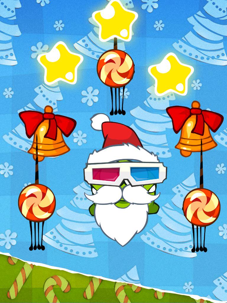 ajives's tweet photo. Happy holidays from Om Nom, the little monster! http://t.co/7VolvjOT0b