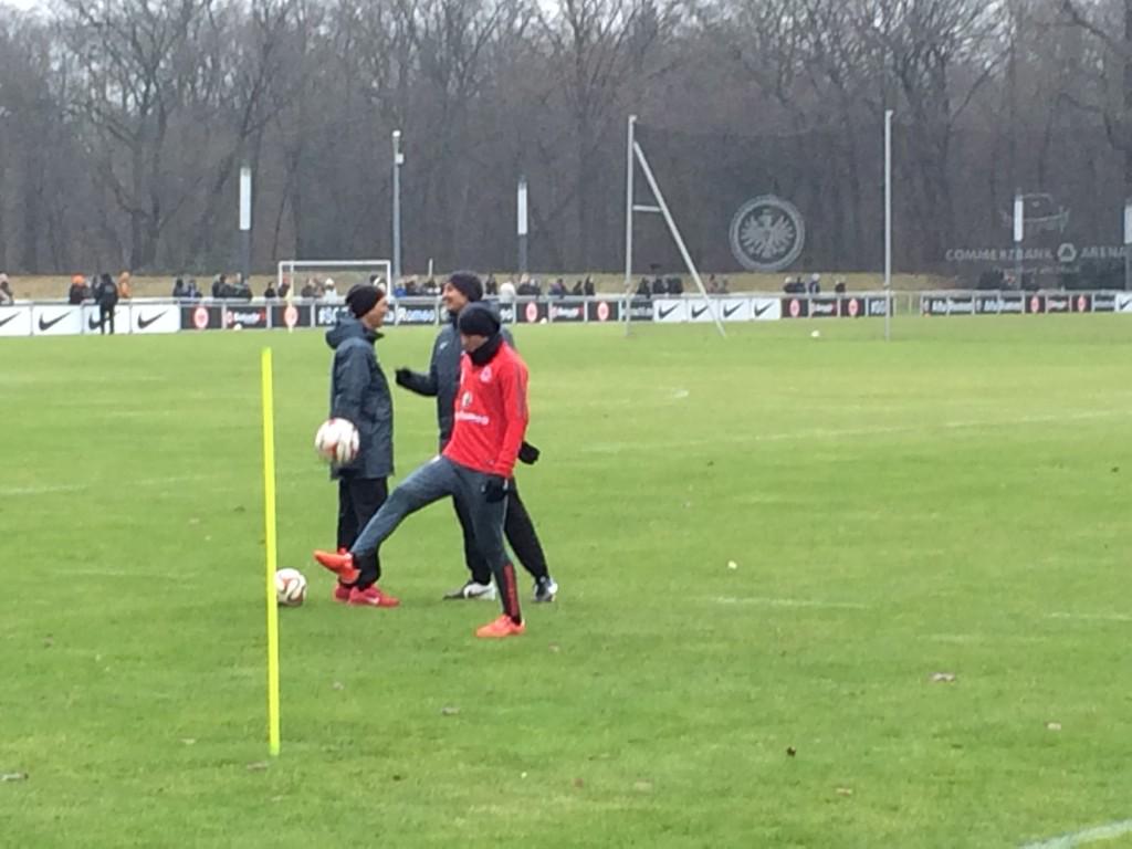 RTL_Eintracht's tweet image. #EintrachtFrankfurt ist heiß auf die Rückrunde. Genau wie #NelsonValdez #Einzeltraining
