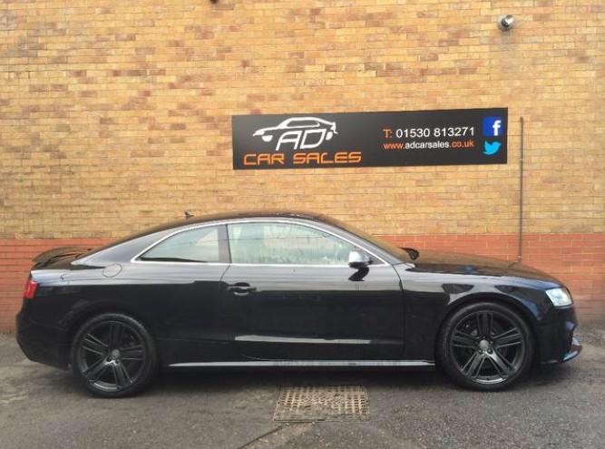 ADCARSALES's tweet photo. Audi RS5 4.2 Quattro S Tronic 

Bang &amp; Olufsen upgraded hifi 
DAB 
climate control, AC 
Stunning Car

£30,000 http://t.co/vzXKqmFU2Z