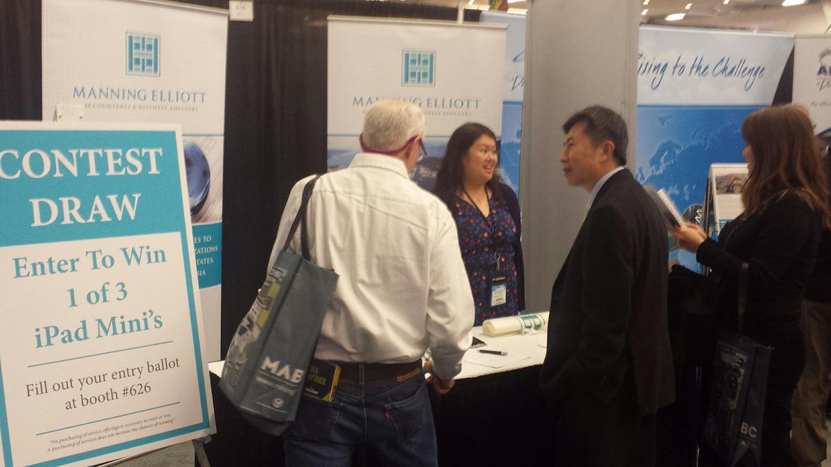 ManningElliott's tweet image. Make sure to come by our booth, #626 at #AME_BC #Roundup2015 to enter our grand prize draw!