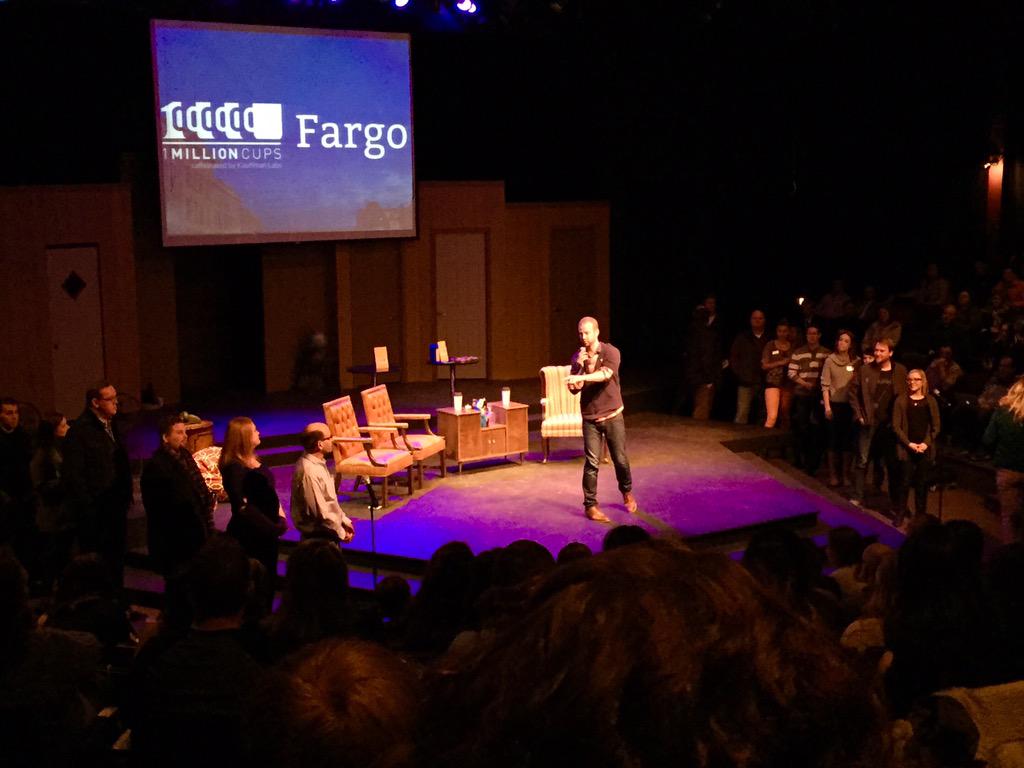 as_austin's tweet photo. What a great first experience at #1MCFar! Thank you for showing me some of what Fargo has to offer! #GoFargo http://t.co/DPWxLskNt4