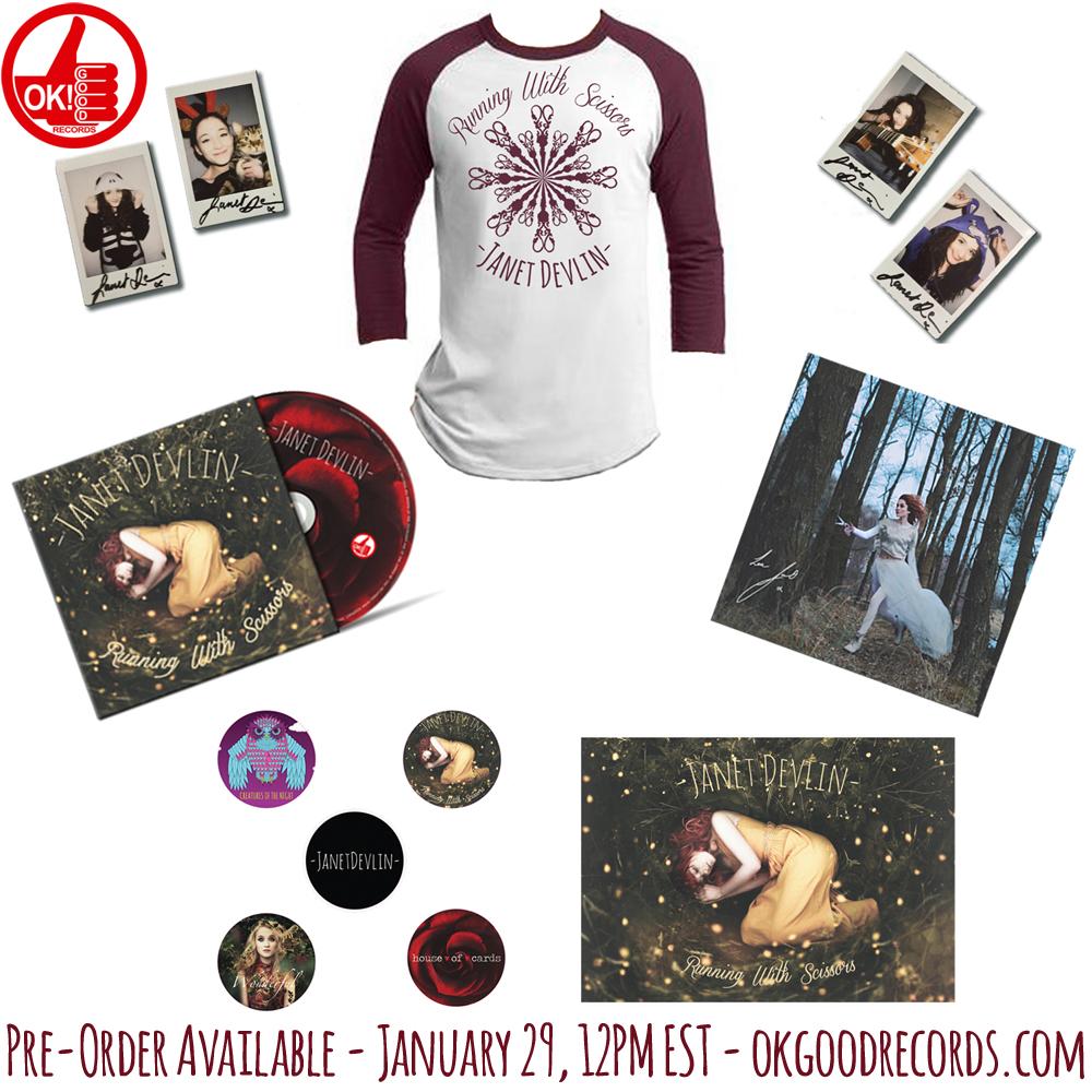 JanetJealousy's tweet photo. “@okgoodrecords: Tomorrow Pre-Orders go live Noon EST! 1st 50 DLX Orders get a signed Polaroid from #JanetDevlin http://t.co/cySBwut03V”😱😱