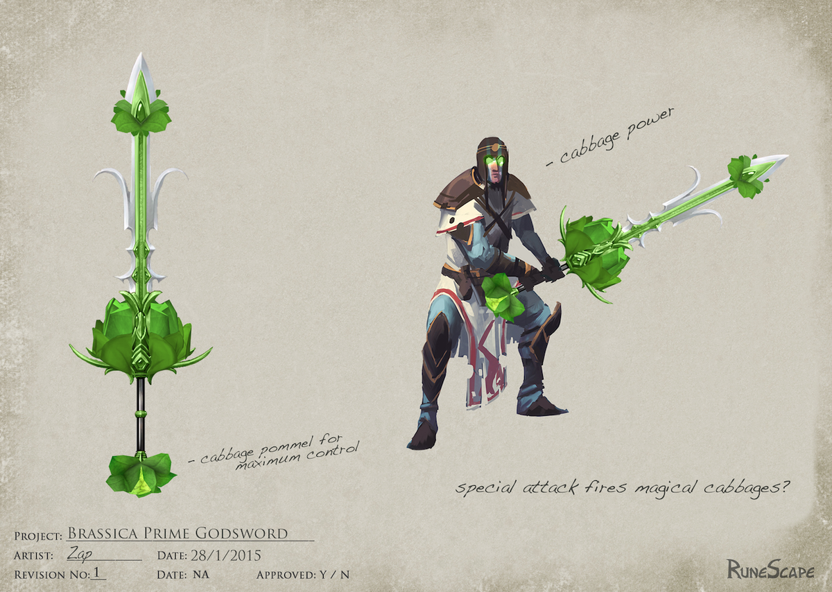 Realscaperz's tweet photo. Concept art done, no real reason not to add it now :P @RuneScape #CabbagePower http://t.co/HoSmM62KQY