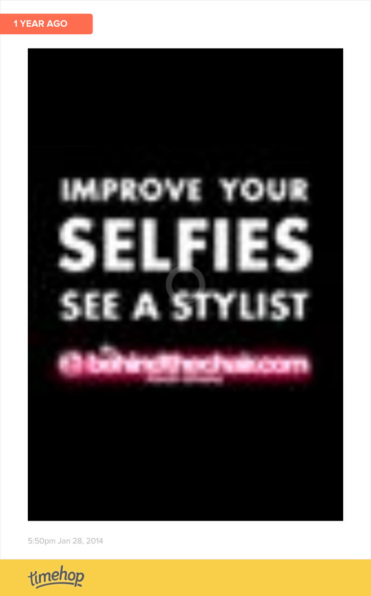 LaynetteR's tweet image. Exactly 1 year ago today! (via @timehop) timehop.com/c/crp:F9334F40…