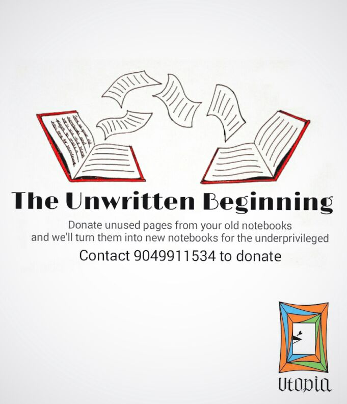 Donate books for a cause ! 
Come on y'all :) 
Call the no. mentioned below.
Utopia for Education!