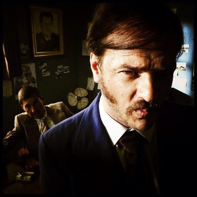 johanbaird's tweet photo. On set with #pauleilers! Thanks #tommarais http://t.co/5DvFhY4Fhl