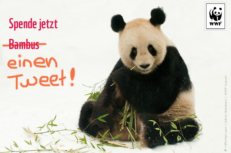 Automatisch helfen, die Umwelt zu schützen? Spende uns einen Tweet! bit.ly/1ttM6IG #justcoz