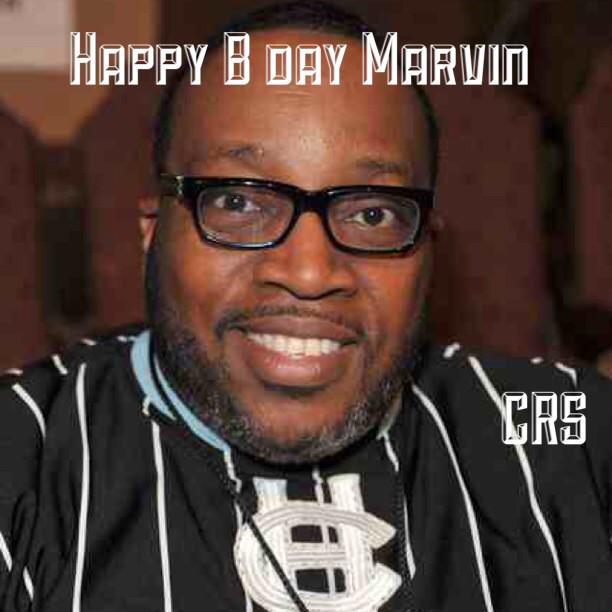 Happy birthday Pastor Marvin Sapp. 