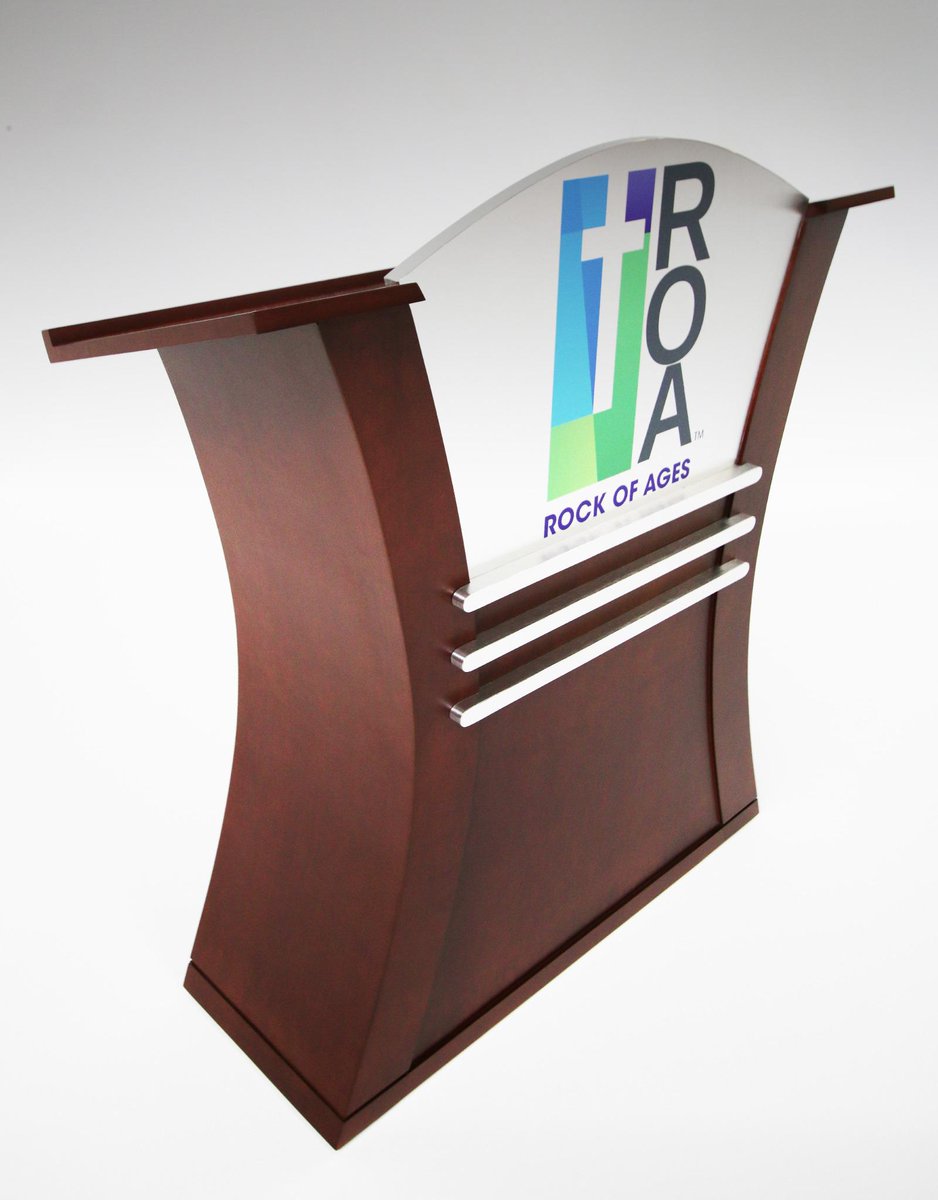 PodestLLC's tweet photo. Check out our newly designed website at http://t.co/LsuNOMtFT3 Here's a photo of a recently completed custom podium! http://t.co/OPGvLsy4Cb