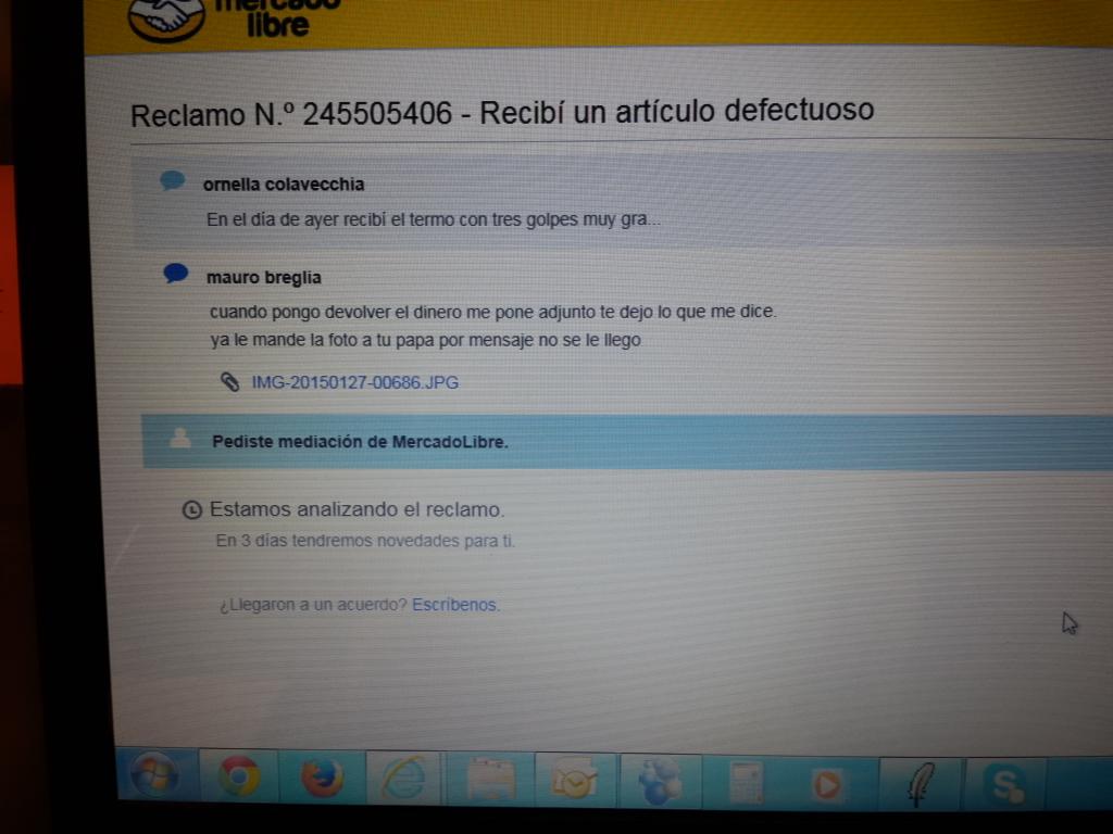 Jifranco008's tweet photo. @ML_Ayuda @ML_Argentina ayer me solicitaron el usuario para solucionar el tema y no tuve mas respuesta http://t.co/Jmwn5If12G