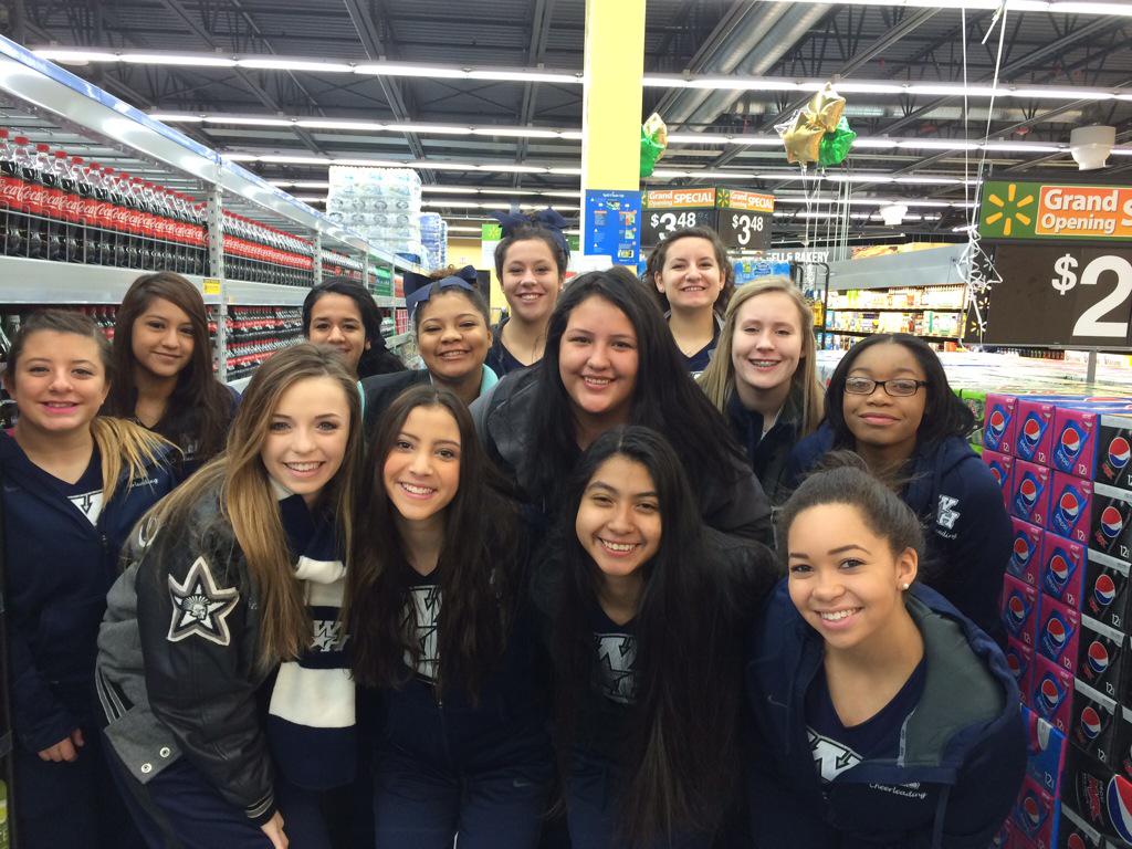 Thanks Walmart on browns bridge for including us in the grand opening!!! #walmartpartners#spartanpride