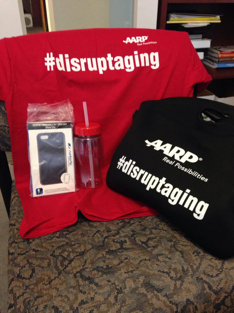 heykiddo's tweet photo. What a pleasant array of gifts I came back to!! Thank you @desertsheepdog @AARPNV #disruptaging #AARPCES http://t.co/TvbH570Qsl