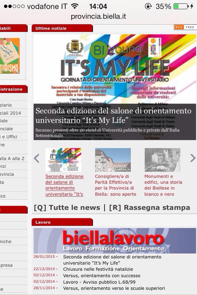 BeatriceLandini's tweet photo. #itsmylife2015 Prendere in mano il proprio futuro è indispensabile!!
#7febbraio #cittastudi   http://t.co/3ZAj6bJWXu http://t.co/DbyhWVTMQF