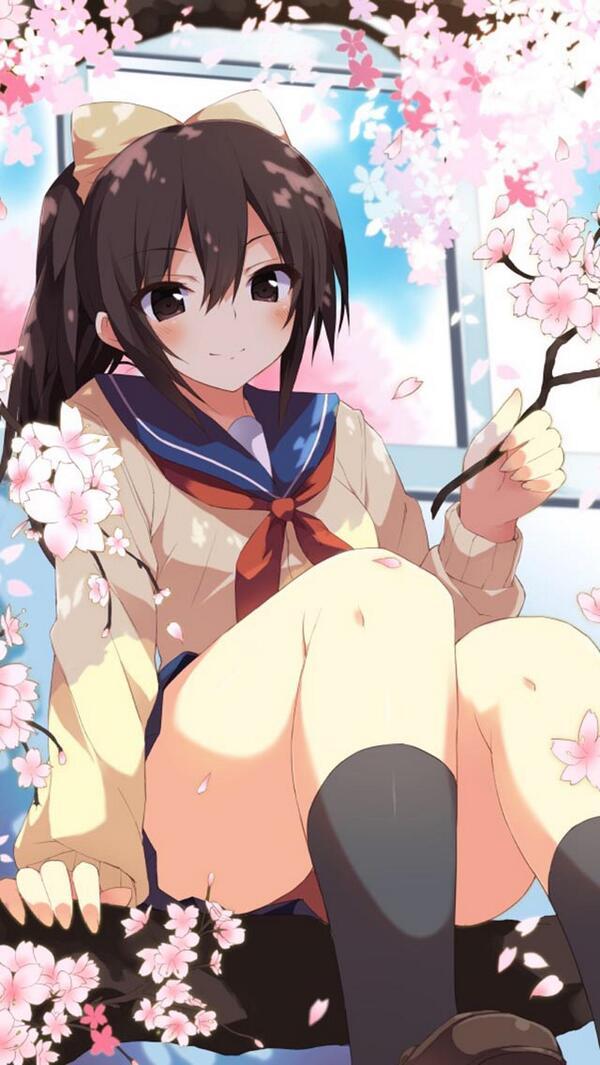 NoukomeMatome's tweet photo. 春だね http://t.co/BXhU4Try8h