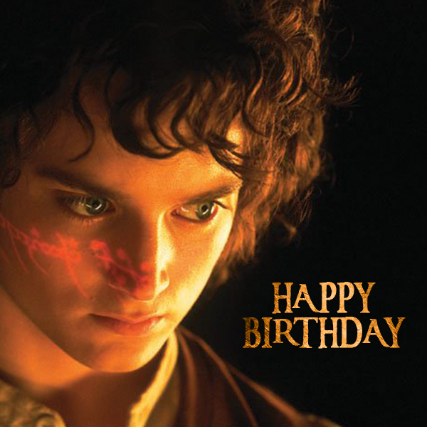 Wishing Elijah Wood a very happy birthday! Share your wishes for the legendary Hobbit from middle- earth below! 