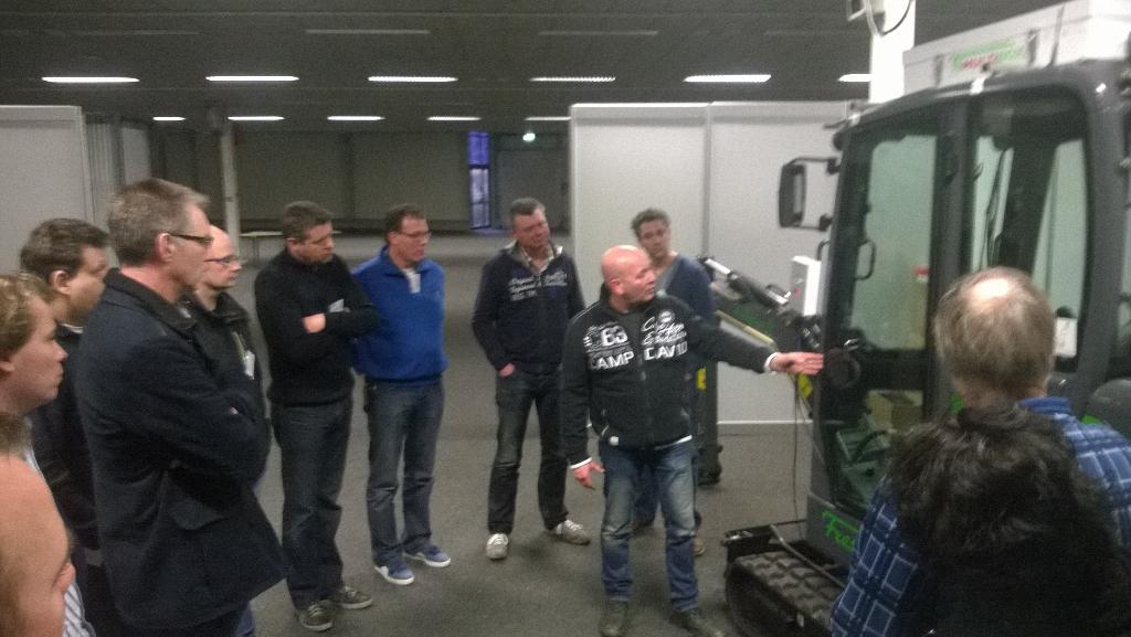 Live workshop overdruk testen bij #terugCOMdag van #COMkeur met mede werking van #Freshfilter