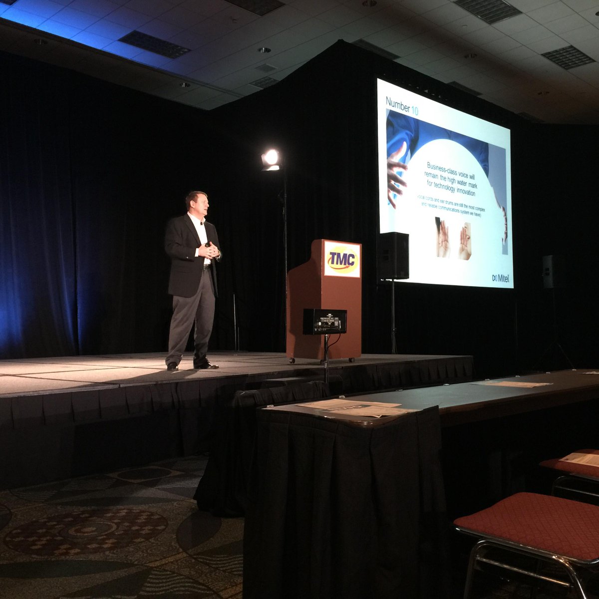 Mitel's tweet photo. “Voice quality is key and is a sign of your company.” By #Mitel  #UC http://t.co/LG5LMuypxw