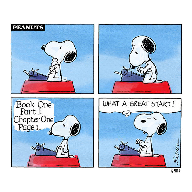 The start of something good.