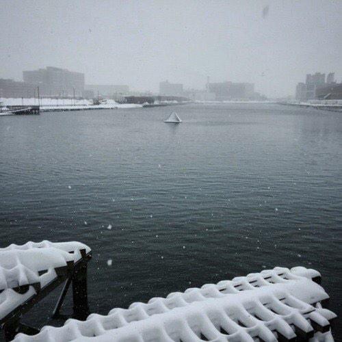 Fortpointarts's tweet photo. Don Eyles #PYR2014 weathered the weather well!
Photo: @dbnyc #fortpoint #publicart #blizzardof2015 http://t.co/uu0ZNzWJeF