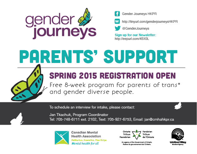 TransPeerOR's tweet photo. Registration open for our Parents' Support Group - please help spread the word! http://t.co/1TkCvXvHIP