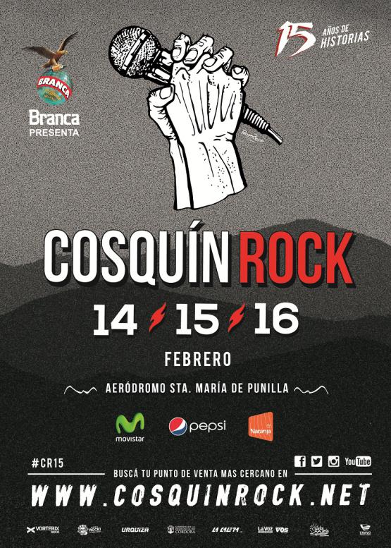 Cosquin_Rock's tweet photo. "Quince años de alegría y rock: http://t.co/iq0MhQSxmX" (vía @rocksalta) http://t.co/fT9sQncXiv