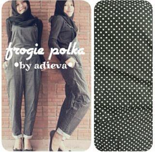 Froggie polka - fit to L - katun - 95.000