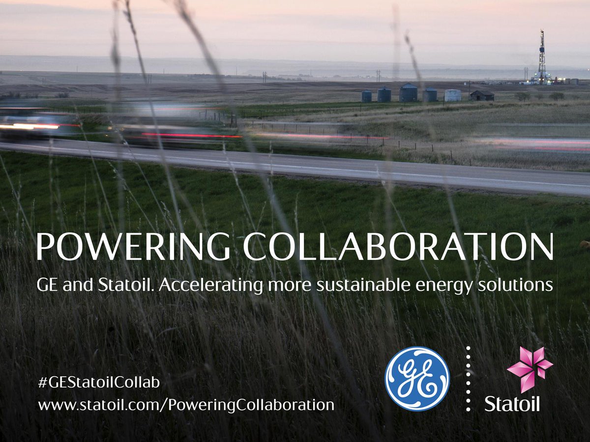 EquinorASA's tweet photo. Proud to collaborate with @generalelectric for sustainable energy production: http://t.co/vYmPW2ZHBv #GEStatoilCollab http://t.co/caK63AKh9G