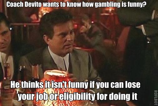 Obligatory Don't Bet on It meme. #DontBetOnIt #FunnyHow #Bylaw10