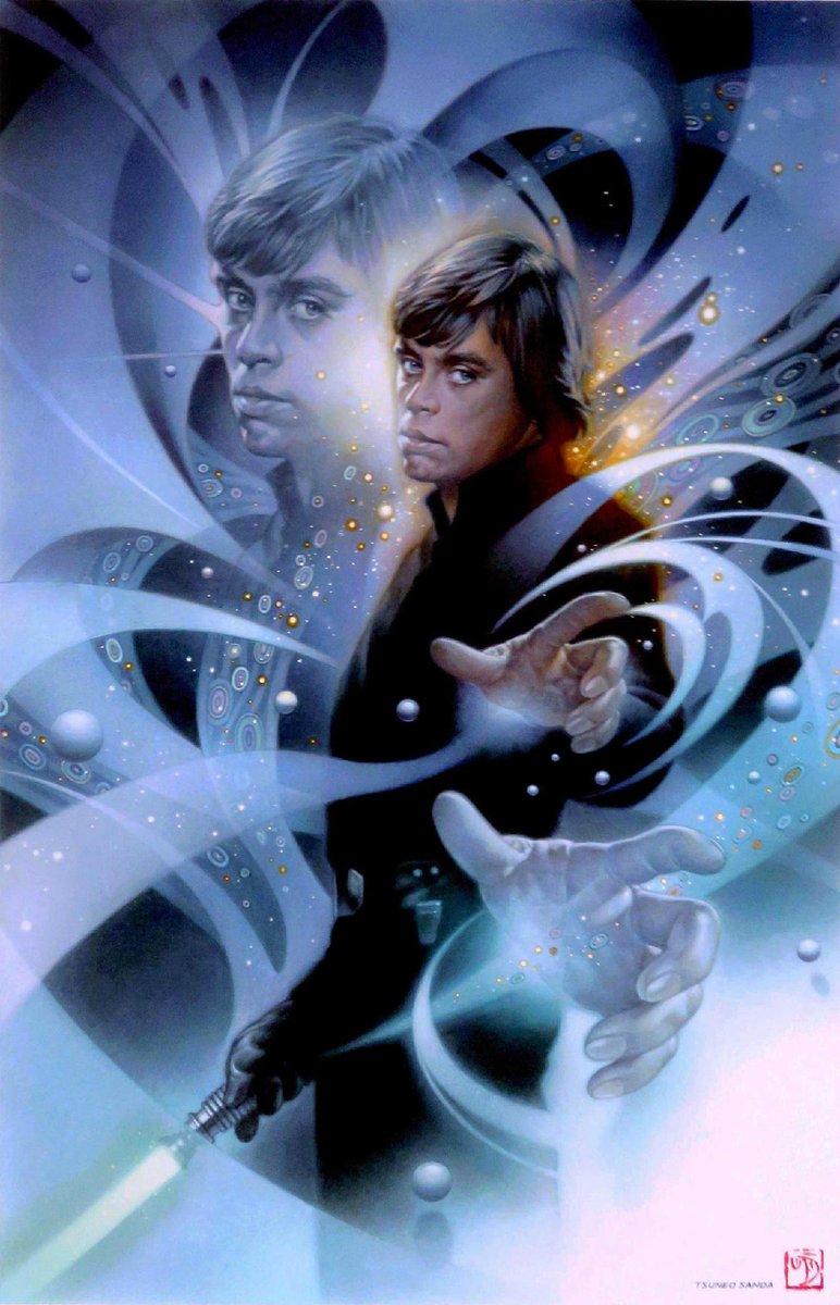bokusanda's tweet photo. This artwork which I created for the image that force of Luke amplifies. http://t.co/YCQoUKLFad