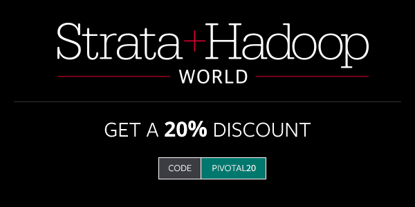 VMwareTanzu's tweet image. Is that a 20% discount for #stratahadoop you say? 
spr.ly/6019InS1
