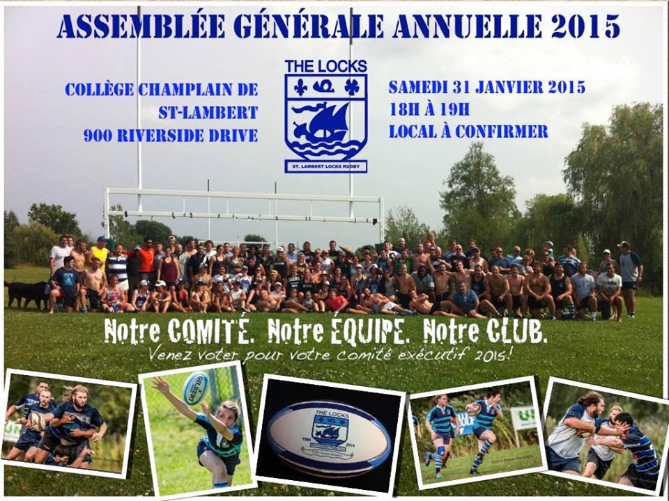 L'AGA aura lieu ce samedi 31 janvier de 18h à 19h au Collège Champlain! Venez en grand nombre! #BellCause