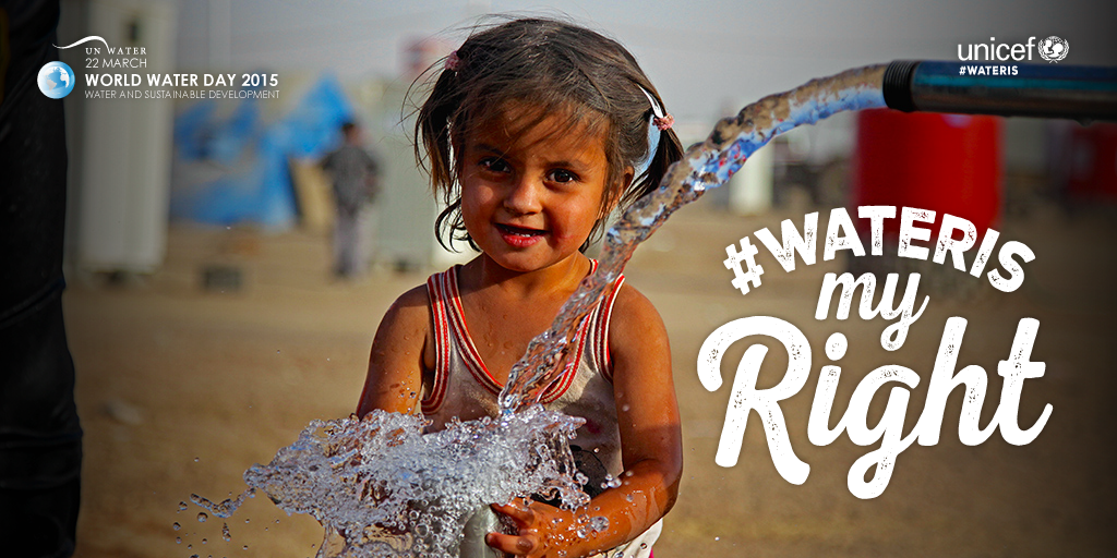 UNICEFwater tweet picture