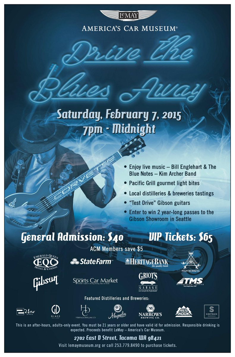 How do you #DriveTheBluesAway? Answer with that hashtag for chance to win tix to this show  rockn.ro/9kh