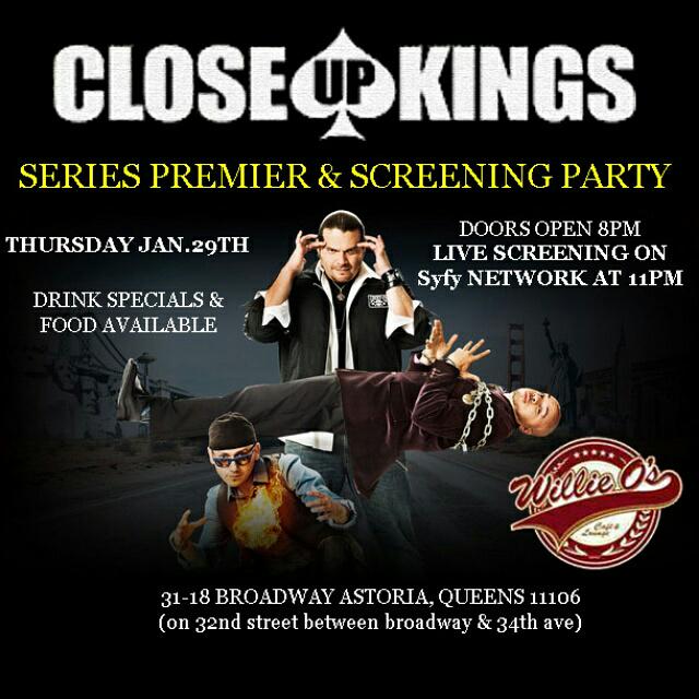 lokiunltd's tweet image. #closeupkings series premiere &amp;amp; screening party  @WILLIEONYC #willieoscafe