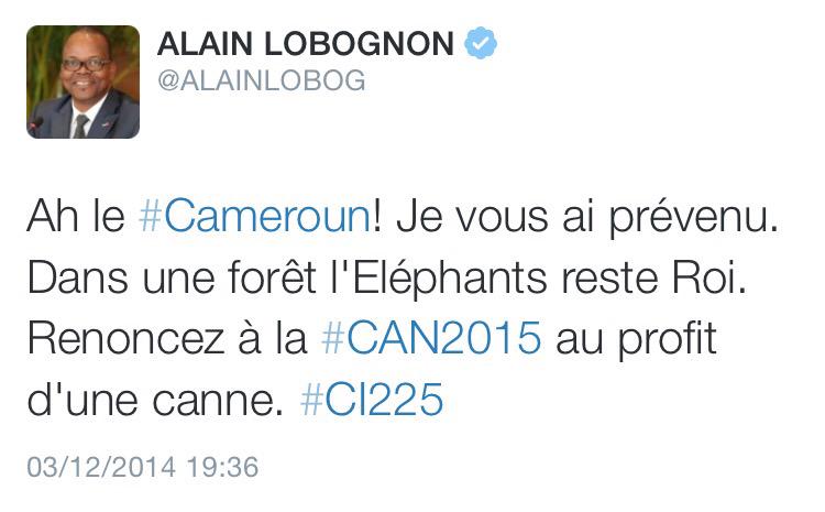 Alainlobog's tweet photo. Souvenir du 3 décembre 2014... #CAN2015 http://t.co/gbr2QZzSWU