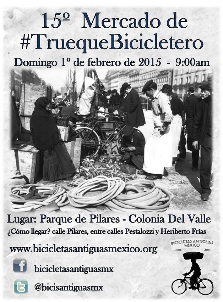 Bpaseos_Gratis's tweet photo. Este domingo 1° de febrero @bicisantiguasmx nos invital Mercado de #TruequeBicicletero http://t.co/RDhwv8APi6