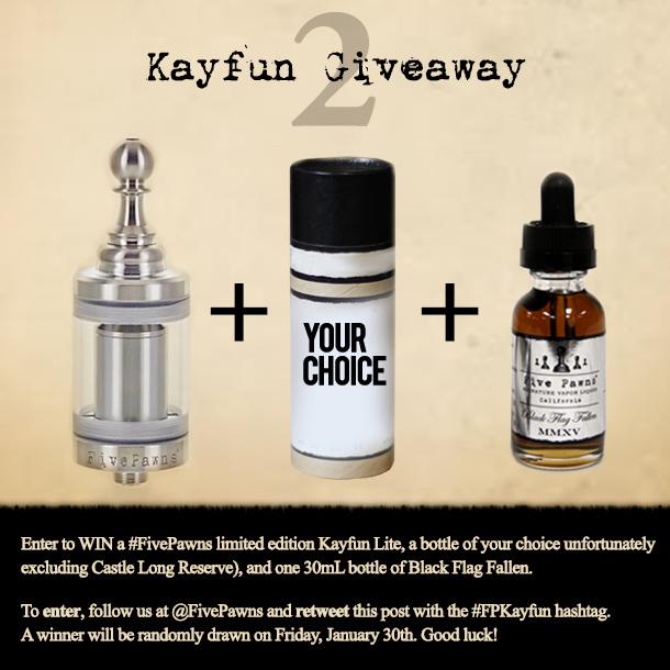xiola99's tweet photo. @FivePawns Retweet to WIN a #Kayfun Lite, a bottle of your choice &amp; #BFF. Click here for details #FPkayfun http://t.co/QCND9NcpmP #FPKayfun