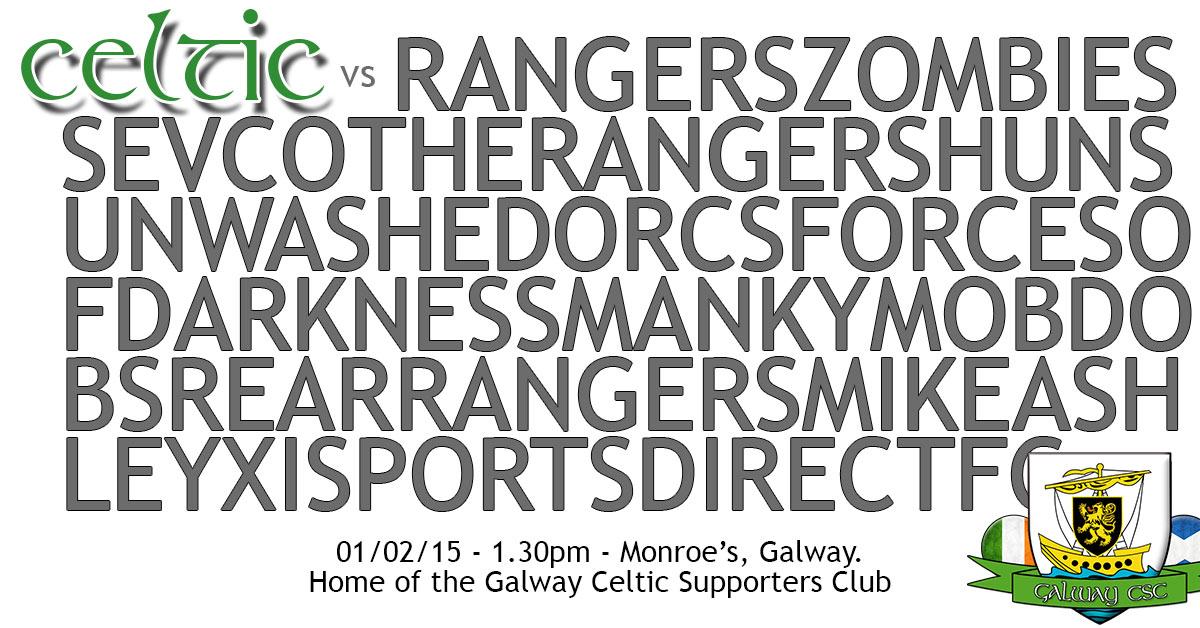 GalwayCSC's tweet photo. Whatever you want to call them, it's on this Sunday! #galway #celtic #rangers #derby http://t.co/Tl5ayx0jBg